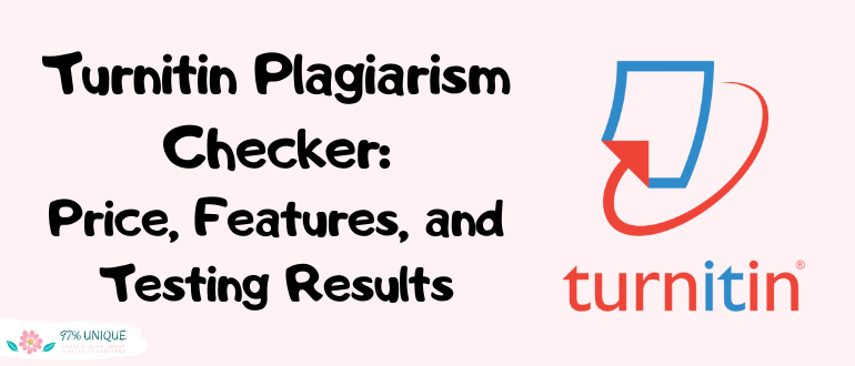 how does turnitin plagiarism software work