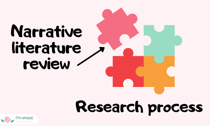 narrative literature review en francais