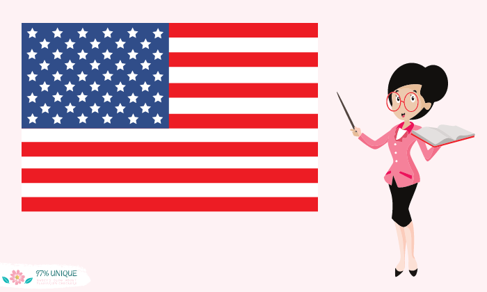 American Flag Includes Many Symbols Which Can't Be Seen at First Glance
