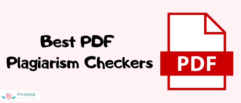 11 Bset PDF Plagiarism Checkers To Scan Paper For Uniqueness