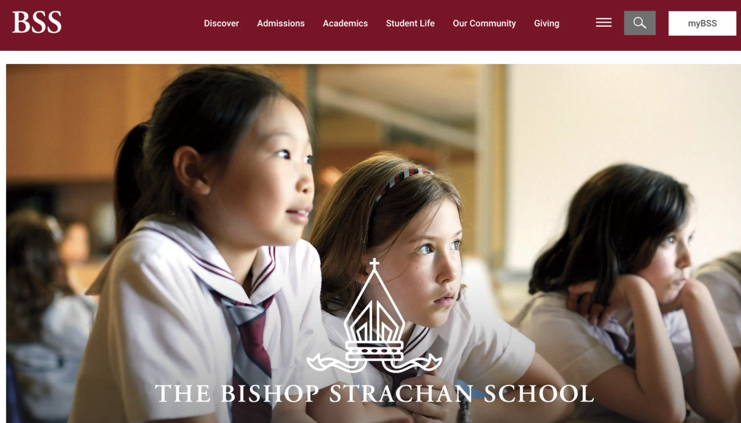 The Bishop Strachan School's website
